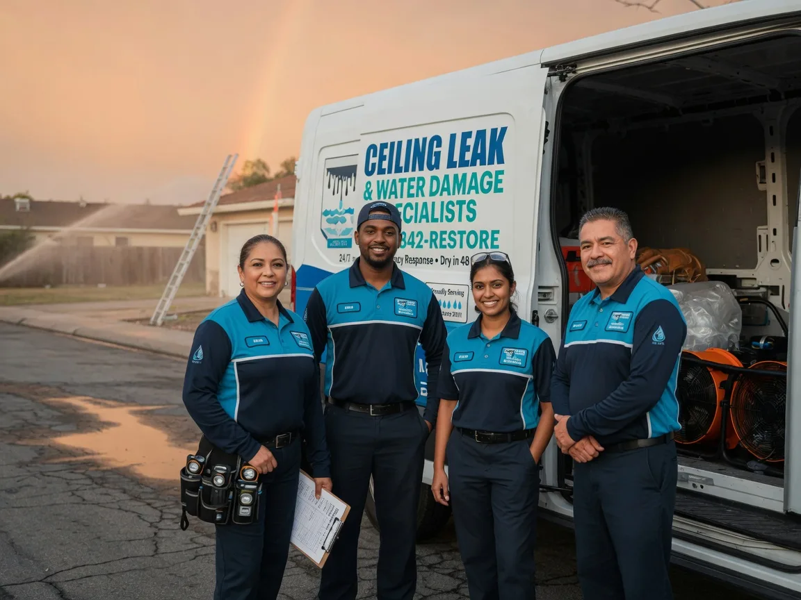 Ceiling Leak Cleanup company in New Hope, VA